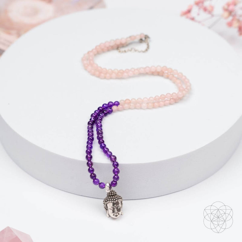 Ancient Healing: Buddha Necklace of Sacred Protection