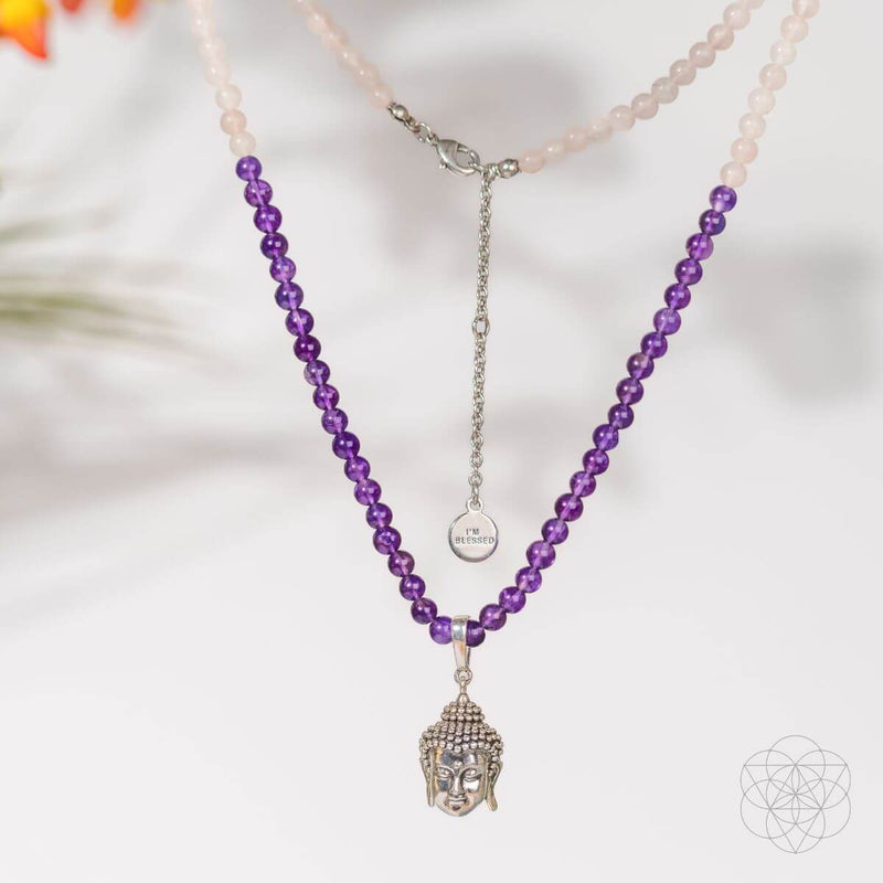 Ancient Healing: Buddha Necklace of Sacred Protection