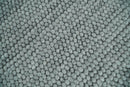 6x9 and 8x10 Solid Gray Wool Blend Felted Chunky Hand Woven Area Rug | DOV5