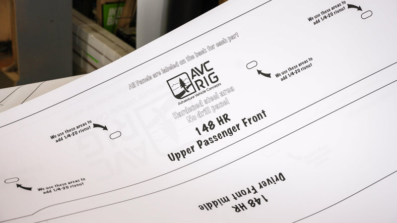 Transit Paper Patterns: 148 Crew Wall Kit