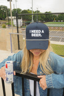 I Need A Beer - Navy Trucker Hat