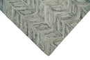 Quick Ship 5x8 Hand Tufted Modern Style Beige And Gray Wool Rug by The Rug Decor