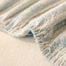Ribbed Washable Sofa Cover, High Stretch Striped Couch Slipcover with Tie Straps by Slipcover KAS™