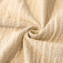 Ribbed Washable Sofa Cover, High Stretch Striped Couch Slipcover with Tie Straps by Slipcover KAS™