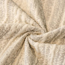 Ribbed Washable Sofa Cover, High Stretch Striped Couch Slipcover with Tie Straps by Slipcover KAS™