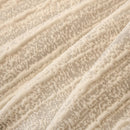 Ribbed Washable Sofa Cover, High Stretch Striped Couch Slipcover with Tie Straps by Slipcover KAS™