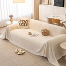 Boho 3D Geometric Throw Blanket for Couch, Luxurious Velvety Plush Fleece Sofa Cover