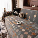 Boho Geometric Sofa Slipcovers Chenille Scratch Resistant Couch Protective Covers