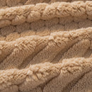 Boho 3D Geometric Throw Blanket for Couch, Luxurious Velvety Plush Fleece Sofa Cover