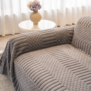 Boho 3D Geometric Throw Blanket for Couch, Luxurious Velvety Plush Fleece Sofa Cover