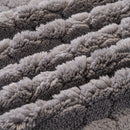 Boho 3D Geometric Throw Blanket for Couch, Luxurious Velvety Plush Fleece Sofa Cover