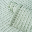 Geometric Textured Couch Slipcover Protector Non-Slip Ice Silk Sofa Cover for Couch