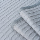 Geometric Textured Couch Slipcover Protector Non-Slip Ice Silk Sofa Cover for Couch