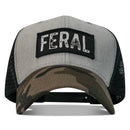 Feral Vintaged Patch Snapback Hat