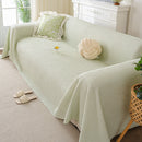3D Bubble Textured Furniture Protector Throw Cover, Cooling Soft Woven Couch Cover