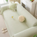 3D Bubble Textured Furniture Protector Throw Cover, Cooling Soft Woven Couch Cover