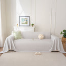 3D Bubble Textured Furniture Protector Throw Cover, Cooling Soft Woven Couch Cover