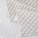 3D Bubble Textured Furniture Protector Throw Cover, Cooling Soft Woven Couch Cover
