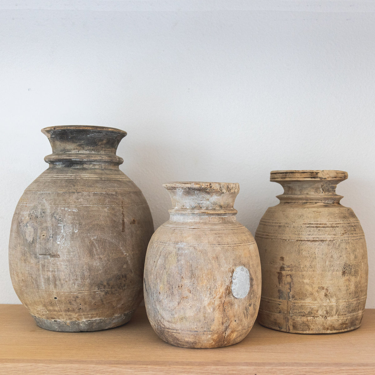 Antique Wooden Vase, photo 2 of 7