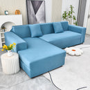 Boho Printed Sofa Slipcover, Stretch Furniture Protector for Sectional L-Shaped Sofa by Slipcover KAS™