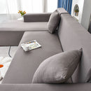 Boho Printed Sofa Slipcover, Stretch Furniture Protector for Sectional L-Shaped Sofa by Slipcover KAS™