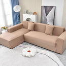 Boho Printed Sofa Slipcover, Stretch Furniture Protector for Sectional L-Shaped Sofa by Slipcover KAS™