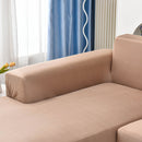Boho Printed Sofa Slipcover, Stretch Furniture Protector for Sectional L-Shaped Sofa by Slipcover KAS™