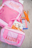 Pink Stripe Backpack - NO CUSTOMIZATION