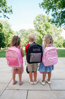 Pink Stripe Backpack - NO CUSTOMIZATION