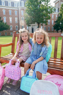 Lilac Hearts Backpack - NO CUSTOMIZATION