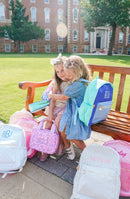 Blue + Teal Colorblock Backpack - NO CUSTOMIZATION