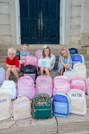 Tan Checkered Backpack - NO CUSTOMIZATION