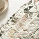 DaDalogy Enchanted Meadow Placemats - Set of 4, Floral Elegance in Beige, Rose, and Soft Green, Premium Soft Microfiber, Perfect for Any Meal, 13x19 Inches