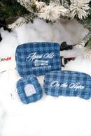 Apres Ski Social Club - Navy Plaid XL Bag