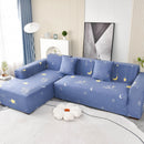 Boho Printed Sofa Slipcover, Stretch Furniture Protector for Sectional L-Shaped Sofa by Slipcover KAS™