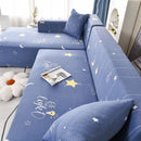 Boho Printed Sofa Slipcover, Stretch Furniture Protector for Sectional L-Shaped Sofa by Slipcover KAS™