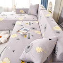 Boho Printed Sofa Slipcover, Stretch Furniture Protector for Sectional L-Shaped Sofa by Slipcover KAS™