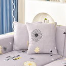 Boho Printed Sofa Slipcover, Stretch Furniture Protector for Sectional L-Shaped Sofa by Slipcover KAS™