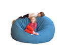 Bean Bag Loveseat Comfy Bean Family- Cotton, Organic Cotton, Hemp by Bean Products