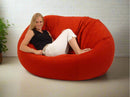 Bean Bag Loveseat Comfy Bean Family- Cotton, Organic Cotton, Hemp by Bean Products