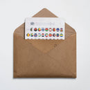 Wooden Flag Sticky Pins