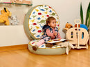 Kids Floor Pillow  Montessori Play Mat Large Toddler Cushion