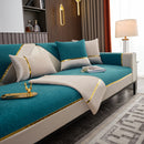 Luxury Leather Couch Protectors with Chenille Sofa Towel Covers, Non-Slip and Washable, Modular Couch Covers by Slipcover KAS™