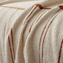Chenille Striped Floral Couch Cover Sofa Slipcover for Most Shape Sofas, Reversible Sofa Throw Cover by Slipcover KAS™