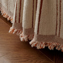 Chenille Striped Floral Couch Cover Sofa Slipcover for Most Shape Sofas, Reversible Sofa Throw Cover by Slipcover KAS™