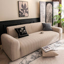 High Stretch Wheat Ear Embossed Textured Couch Slipcover, Water Repellent Sofa Cover by Slipcover KAS™