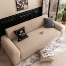 High Stretch Wheat Ear Embossed Textured Couch Slipcover, Water Repellent Sofa Cover by Slipcover KAS™