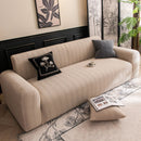 High Stretch Wheat Ear Embossed Textured Couch Slipcover, Water Repellent Sofa Cover by Slipcover KAS™