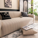 High Stretch Wheat Ear Embossed Textured Couch Slipcover, Water Repellent Sofa Cover by Slipcover KAS™