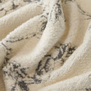 Chenille Striped Floral Couch Cover Sofa Slipcover for Most Shape Sofas, Reversible Sofa Throw Cover by Slipcover KAS™